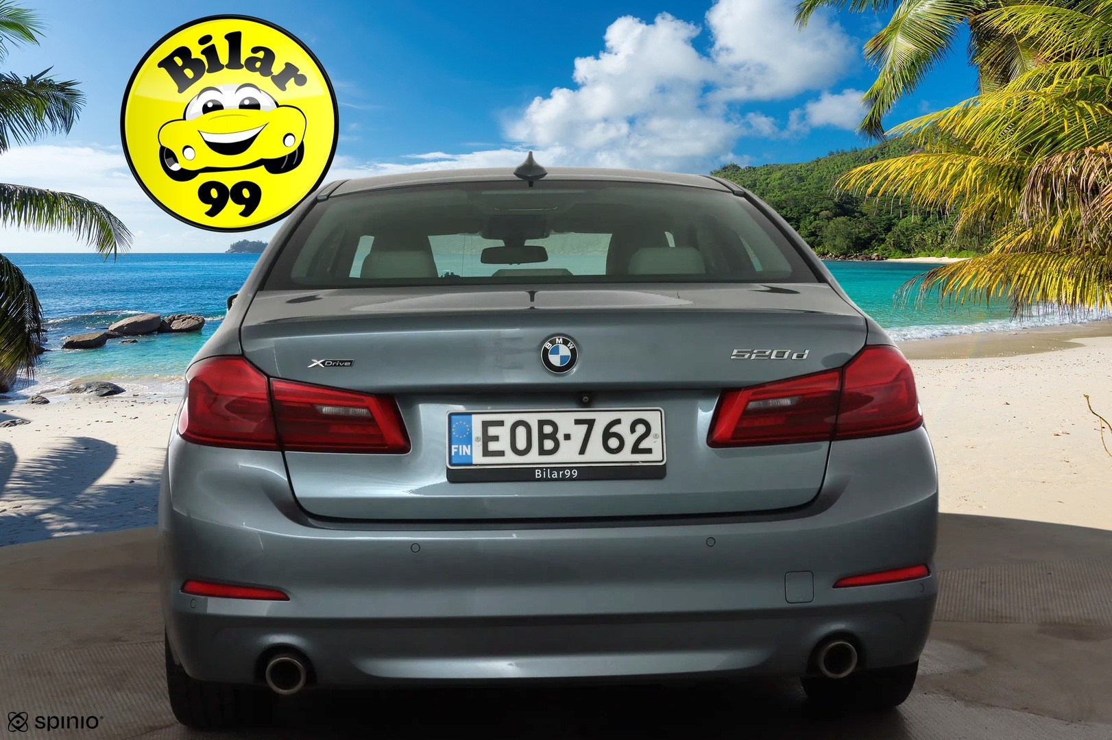 BMW 520 2017 G30 Sedan 520d A xDrive Business Comfort * ACC / LED / Sporttinahat / Kattoluukku / P.Kamera / Osasähköt * - Merkkihuollettu / Suomi-auto / Kahdet renkaat