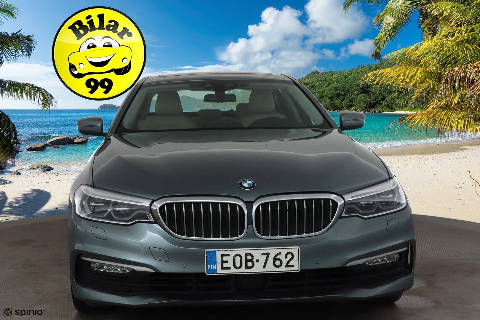 BMW 520 2017 G30 Sedan 520d A xDrive Business Comfort * ACC / LED / Sporttinahat / Kattoluukku / P.Kamera / Osasähköt * - Merkkihuollettu / Suomi-auto / Kahdet renkaat