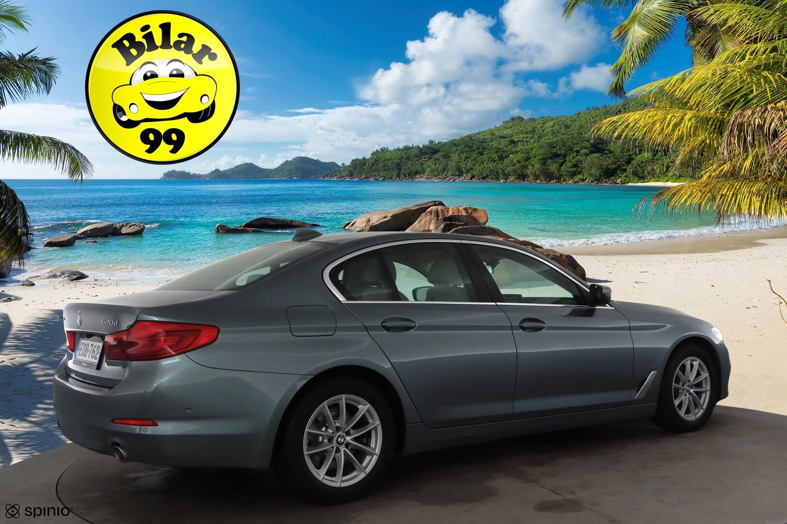 BMW 520 2017 G30 Sedan 520d A xDrive Business Comfort * ACC / LED / Sporttinahat / Kattoluukku / P.Kamera / Osasähköt * - Merkkihuollettu / Suomi-auto / Kahdet renkaat