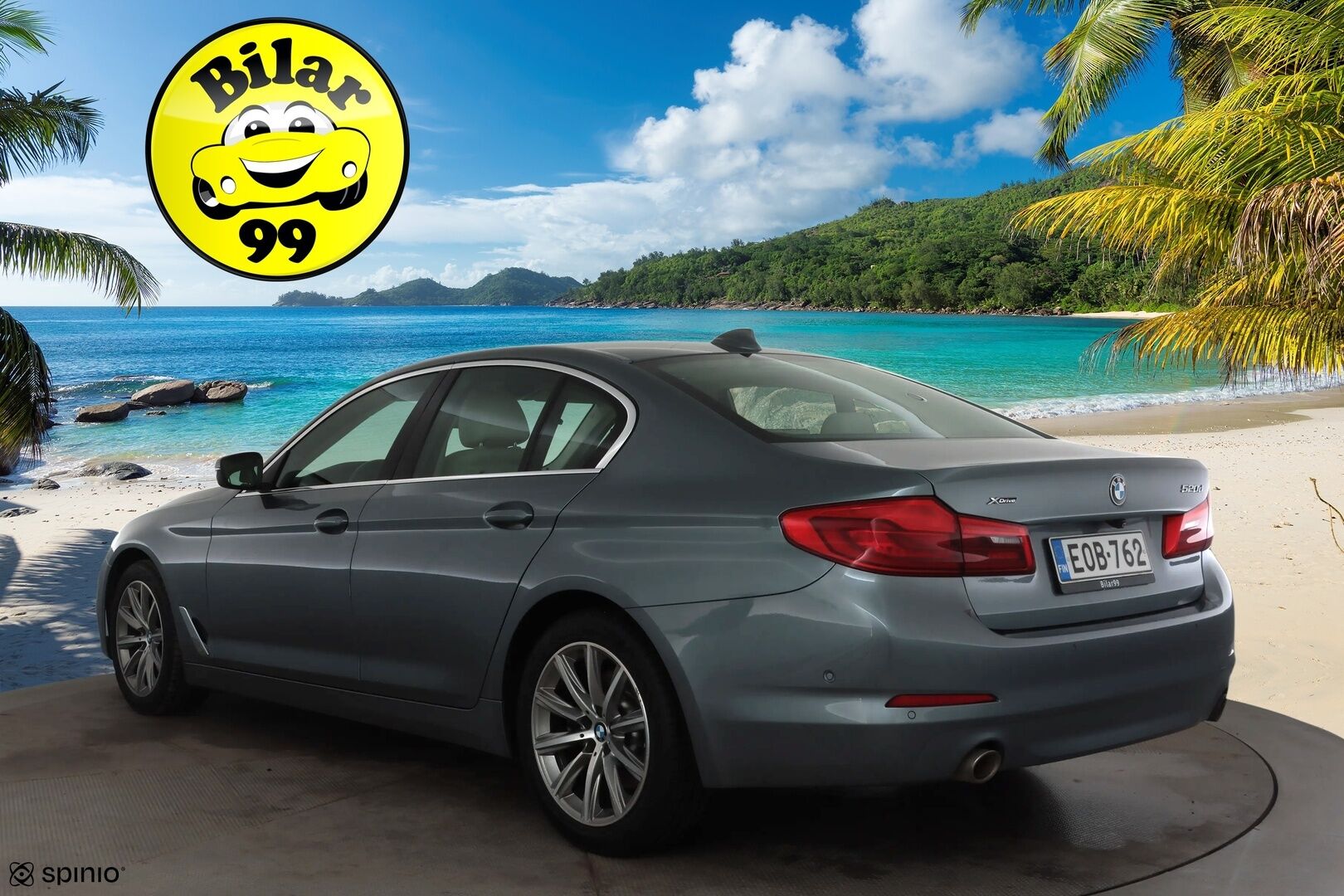 BMW 520 2017 G30 Sedan 520d A xDrive Business Comfort * ACC / LED / Sporttinahat / Kattoluukku / P.Kamera / Osasähköt * - Merkkihuollettu / Suomi-auto / Kahdet renkaat