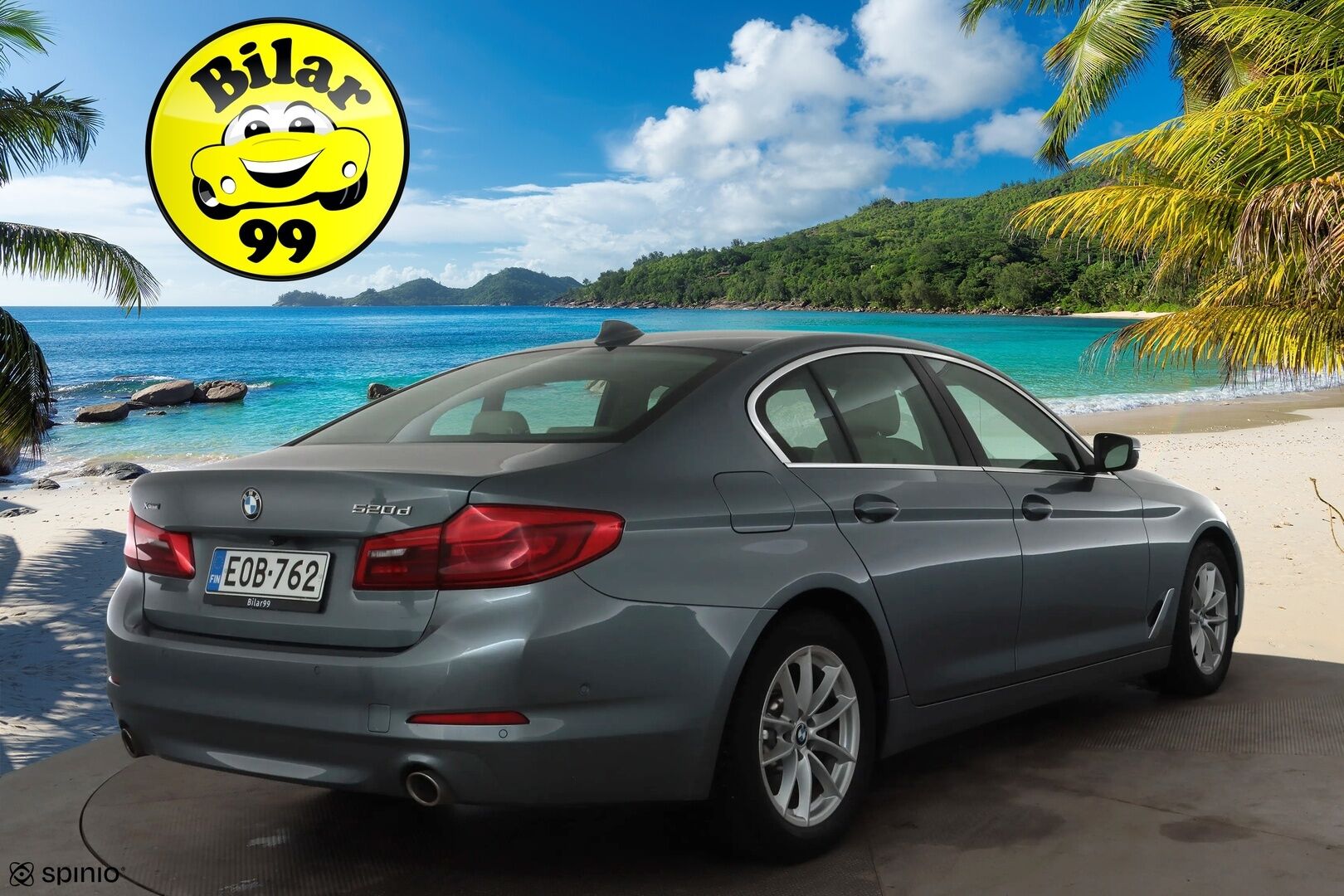 BMW 520 2017 G30 Sedan 520d A xDrive Business Comfort * ACC / LED / Sporttinahat / Kattoluukku / P.Kamera / Osasähköt * - Merkkihuollettu / Suomi-auto / Kahdet renkaat