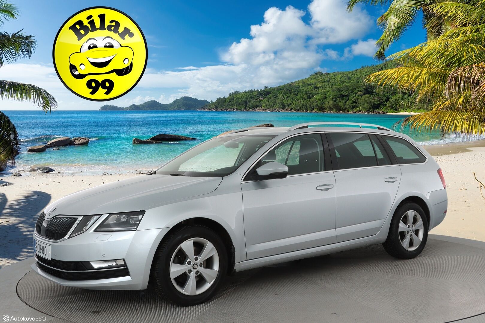 Skoda Octavia 2017 Combi 1,4 TSI Style DSG  **Webasto / Adapt.Vakkari / P.kamera / LED-valot / Katveavustin / Apple&Android / KeylessGO** - Suomi-auto / 2x Renkaat