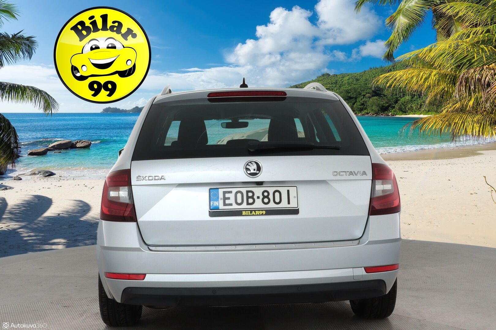 Skoda Octavia 2017 Combi 1,4 TSI Style DSG  **Webasto / Adapt.Vakkari / P.kamera / LED-valot / Katveavustin / Apple&Android / KeylessGO** - Suomi-auto / 2x Renkaat