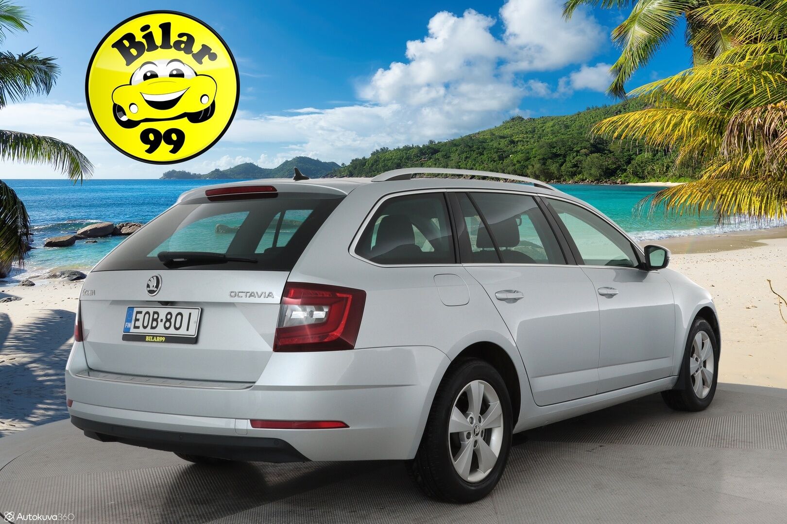 Skoda Octavia 2017 Combi 1,4 TSI Style DSG  **Webasto / Adapt.Vakkari / P.kamera / LED-valot / Katveavustin / Apple&Android / KeylessGO** - Suomi-auto / 2x Renkaat