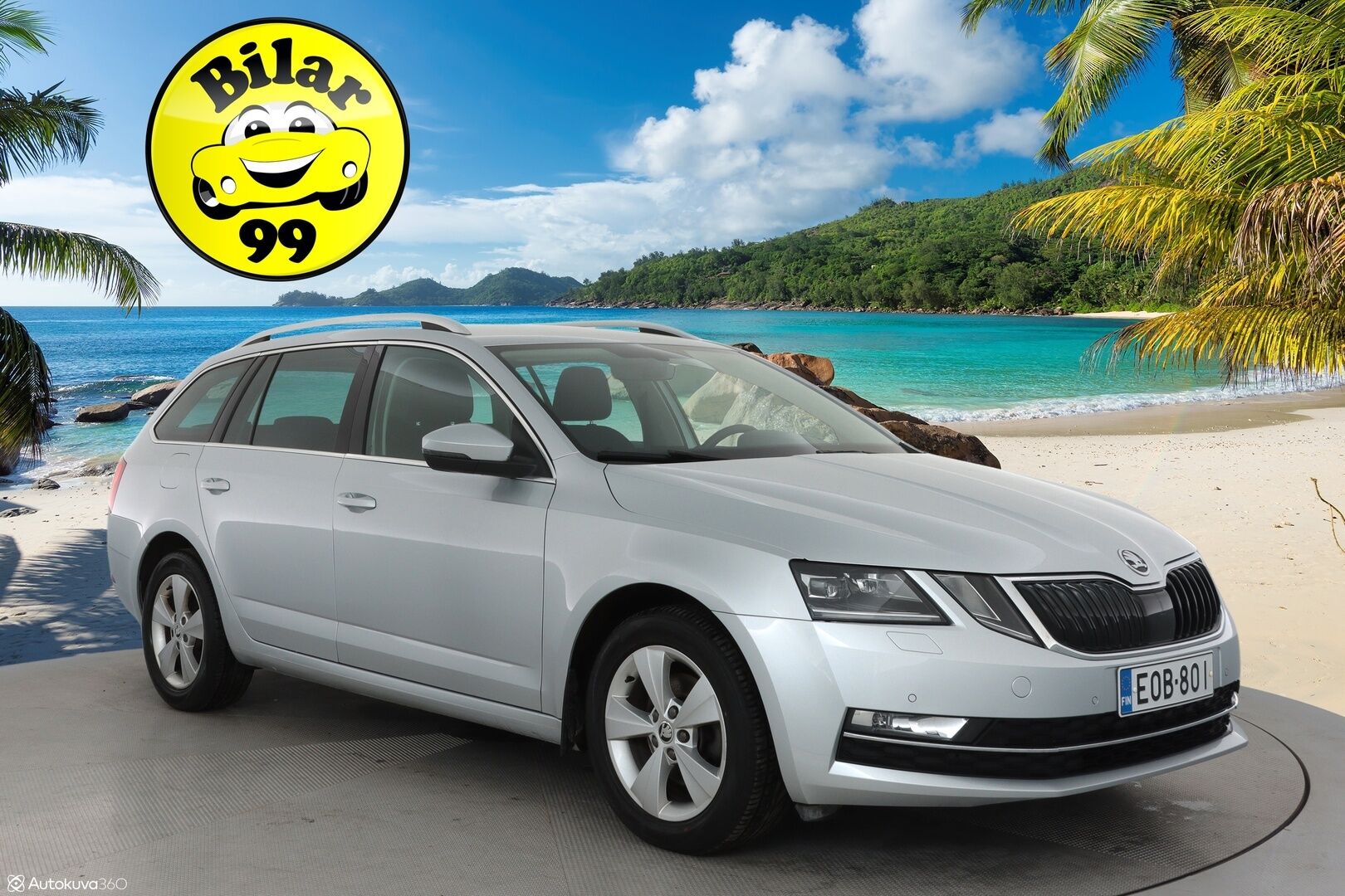 Skoda Octavia 2017 Combi 1,4 TSI Style DSG  **Webasto / Adapt.Vakkari / P.kamera / LED-valot / Katveavustin / Apple&Android / KeylessGO** - Suomi-auto / 2x Renkaat