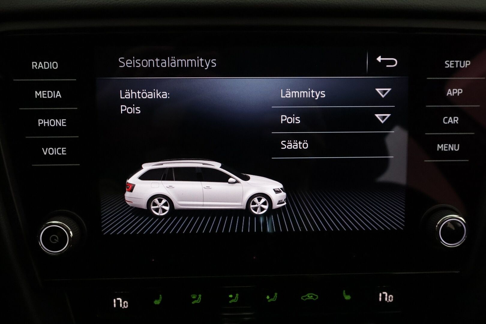 Skoda Octavia 2017 Combi 1,4 TSI Style DSG  **Webasto / Adapt.Vakkari / P.kamera / LED-valot / Katveavustin / Apple&Android / KeylessGO** - Suomi-auto / 2x Renkaat
