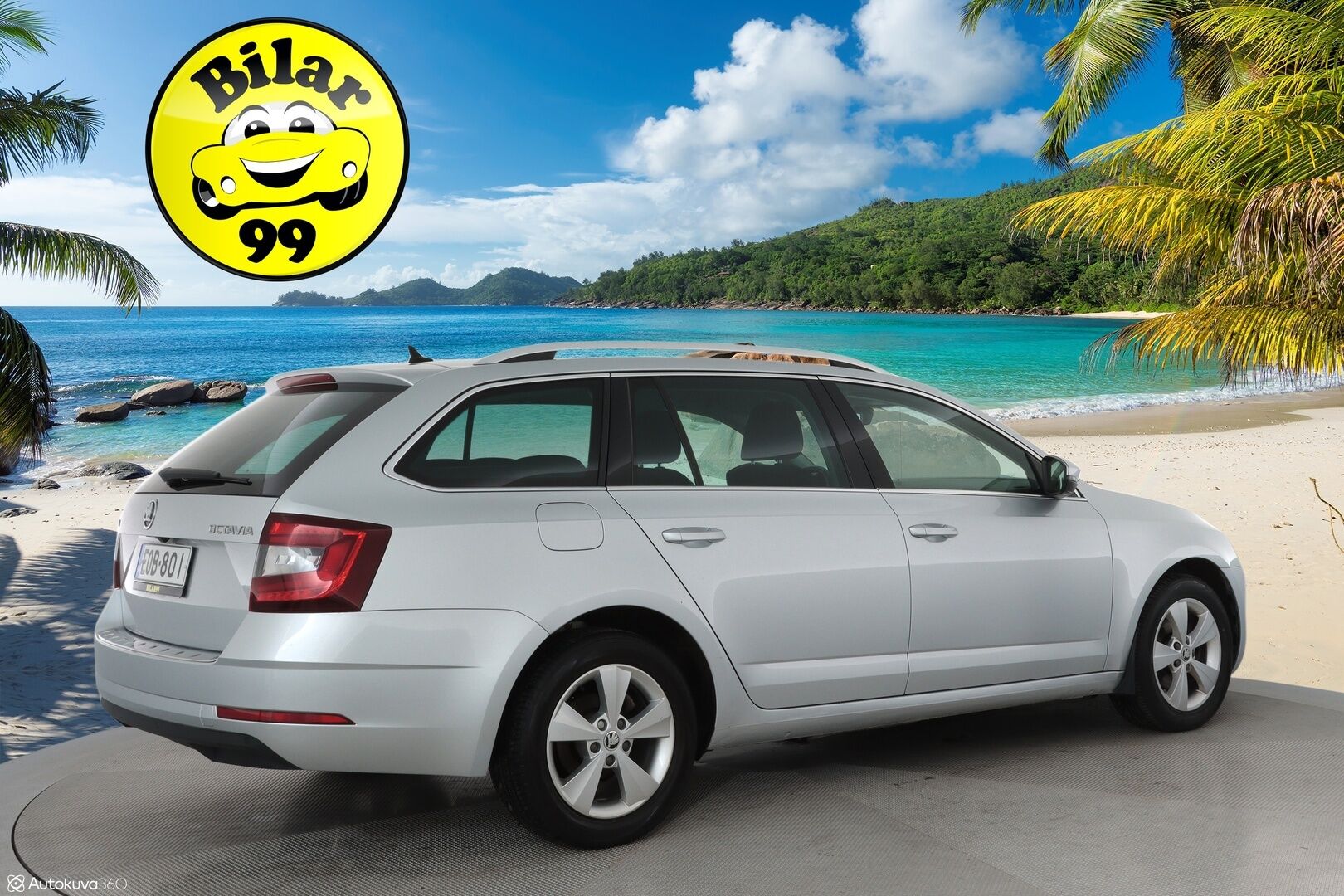 Skoda Octavia 2017 Combi 1,4 TSI Style DSG  **Webasto / Adapt.Vakkari / P.kamera / LED-valot / Katveavustin / Apple&Android / KeylessGO** - Suomi-auto / 2x Renkaat