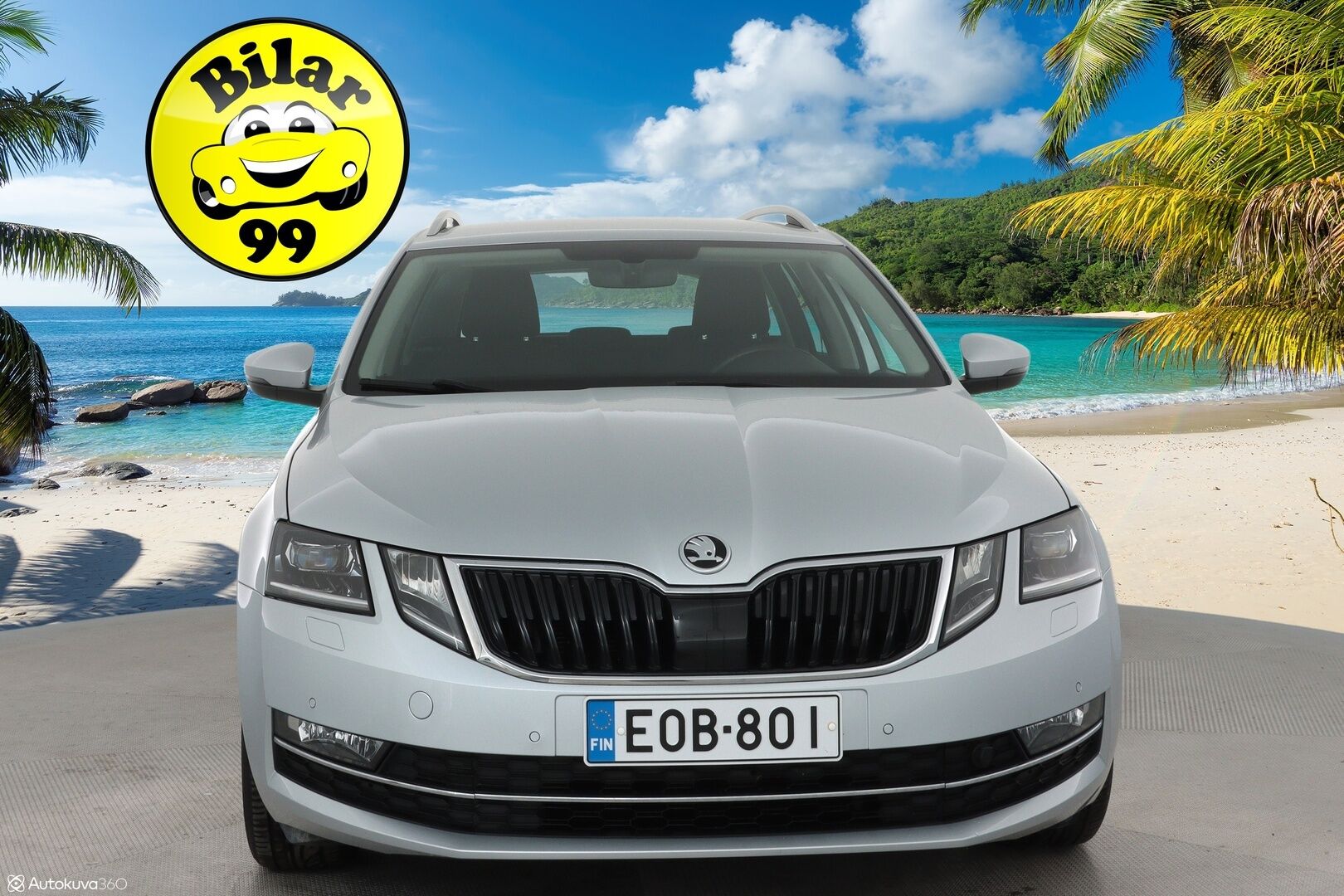 Skoda Octavia 2017 Combi 1,4 TSI Style DSG  **Webasto / Adapt.Vakkari / P.kamera / LED-valot / Katveavustin / Apple&Android / KeylessGO** - Suomi-auto / 2x Renkaat