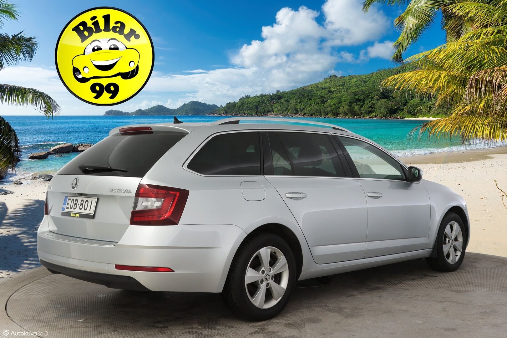 Skoda Octavia 2018 Combi 1,4 TSI Style DSG  **Webasto / Adapt.Vakkari / P.kamera / LED-valot / Katveavustin / Apple&Android / KeylessGO** - Suomi-auto / Bluetooth / Kaukovaloautomatiikka / 2x Renkaat