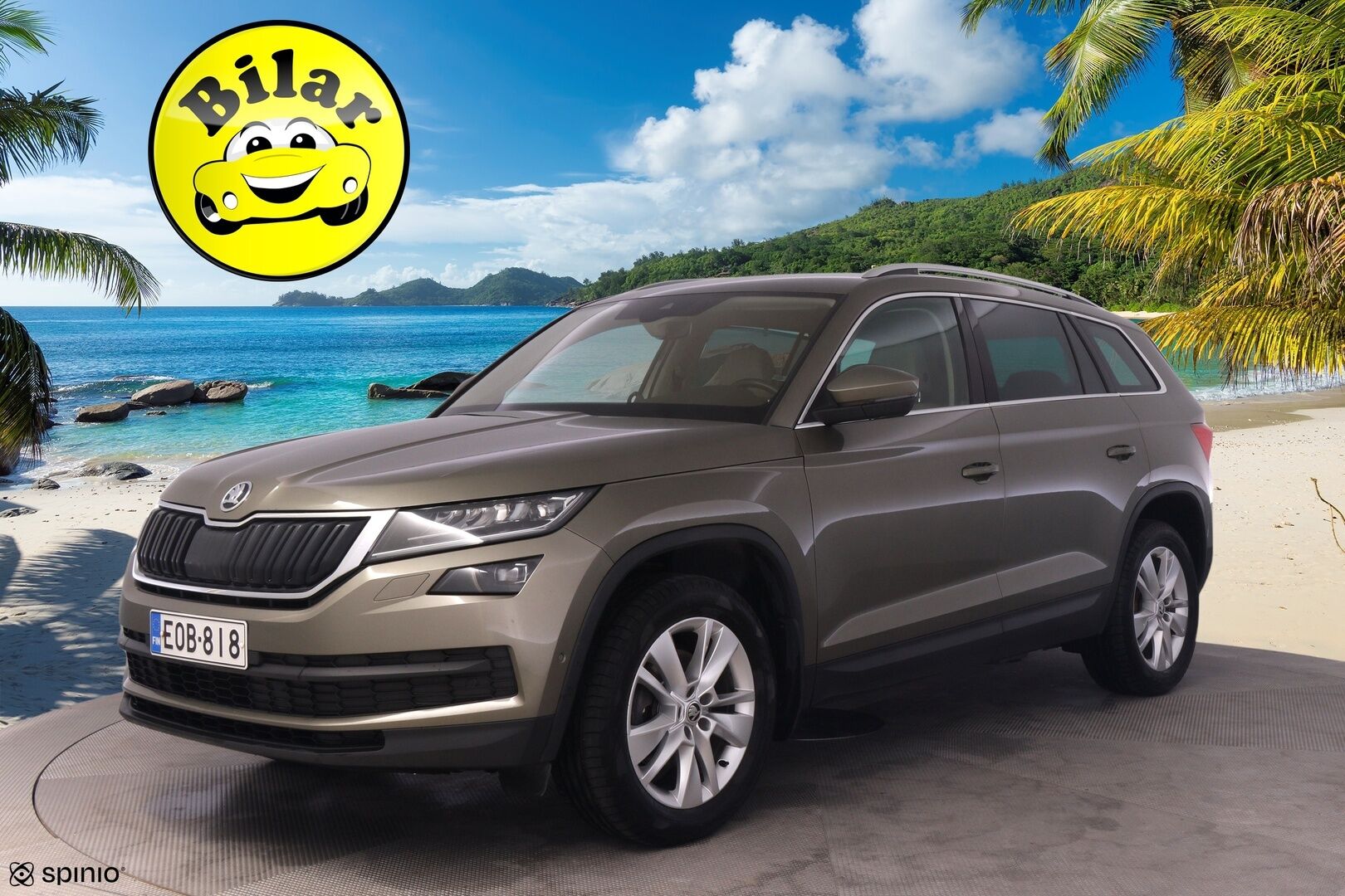 Skoda Kodiaq 2017 1,4 TSI 4x4 Style DSG Aut - | Webasto | Muistipenkki | Canton | Koukku | Adapt. vak | Keyless Go | Nahka-alcantara | 