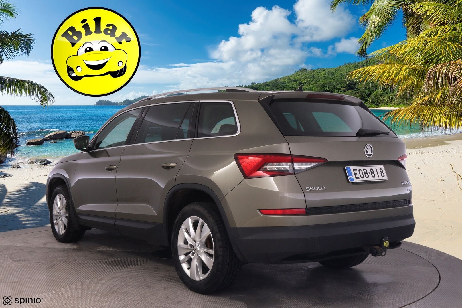 Skoda Kodiaq 2017 1,4 TSI 4x4 Style DSG Aut - | Webasto | Muistipenkki | Canton | Koukku | Adapt. vak | Keyless Go | Nahka-alcantara | 