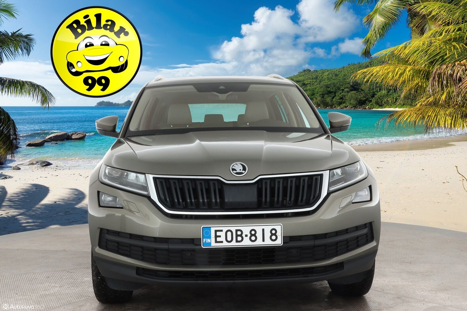 Skoda Kodiaq 2017 1,4 TSI 4x4 Style DSG Aut  / Jakohihna 04/25  / Webasto / Muistipenkki / Canton / Koukku / Adapt. vak / Key less / - Huikeat varusteet / Hyvä vetoauto /