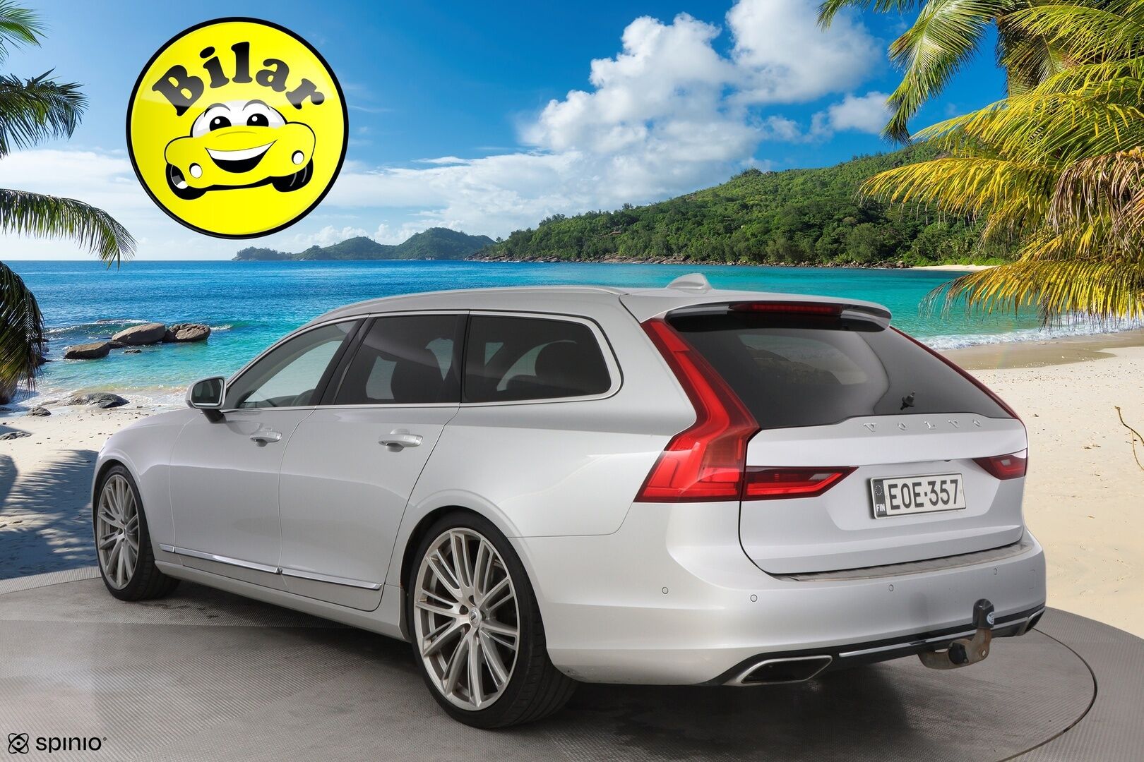 Volvo V90 2017 T6 AWD Inscription aut - Webasto | Bowers&Wilkins | ACC | Panorama | Peruutuskamera | Vaaleat Sporttinahat | Vetokoukku | Supervarusteet!