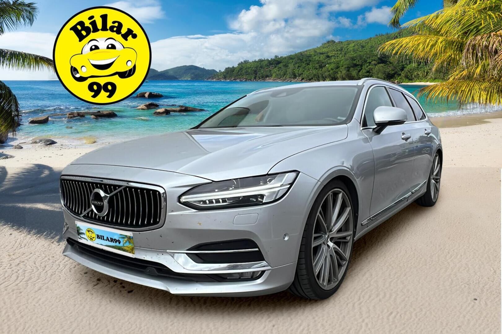 Volvo V90 2016 T6 AWD Inscription aut - Webasto | Bowers&Wilkins | ACC | Panorama | Peruutuskamera | Vaaleat Sporttinahat | Vetokoukku | Supervarusteet!