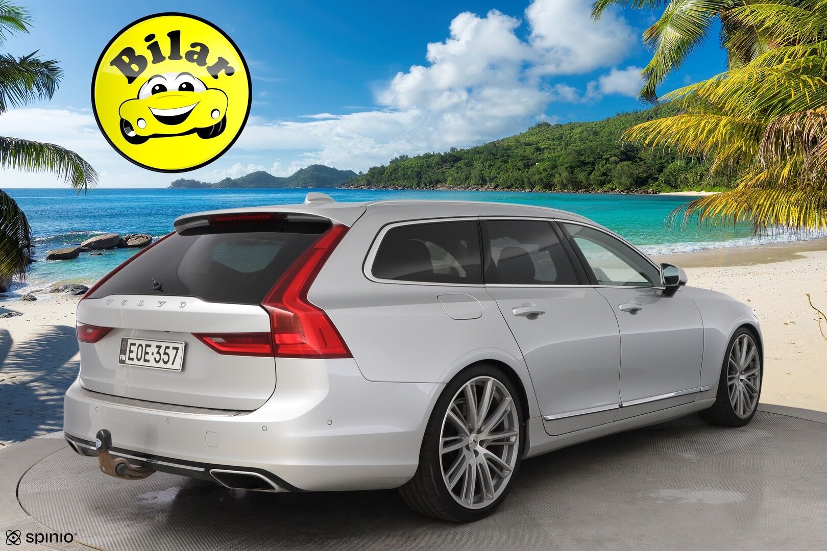 Volvo V90 2017 T6 AWD Inscription aut - Webasto | Bowers&Wilkins | ACC | Panorama | Peruutuskamera | Vaaleat Sporttinahat | Vetokoukku | Supervarusteet!