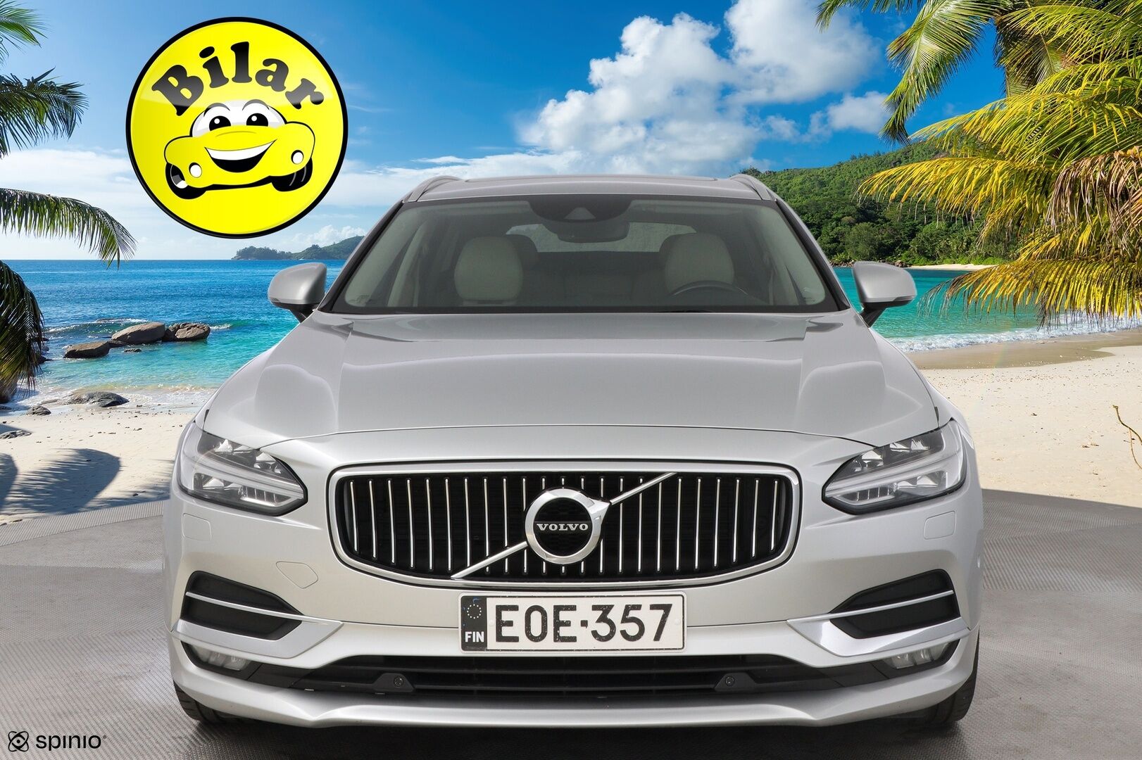 Volvo V90 2017 T6 AWD Inscription aut - Webasto | Bowers&Wilkins | ACC | Panorama | Peruutuskamera | Vaaleat Sporttinahat | Vetokoukku | Supervarusteet!