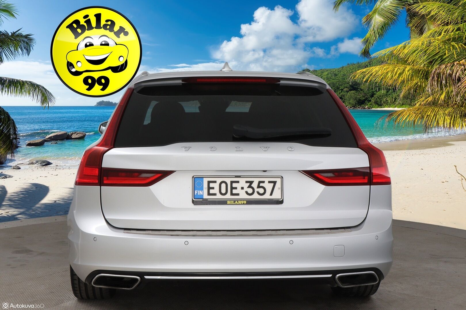 Volvo V90 2016 T6 AWD Inscription aut / B&W / Adapt. vak / Nahkat muistilla / VOC / P-kamera / Koukku - 3,99 % KORKOTARJOUS TÄHÄN AUTOON - 31.5. ASTI! - Harvinainen rehtibensa huippuvarusteilla! / Suomi-auto / 