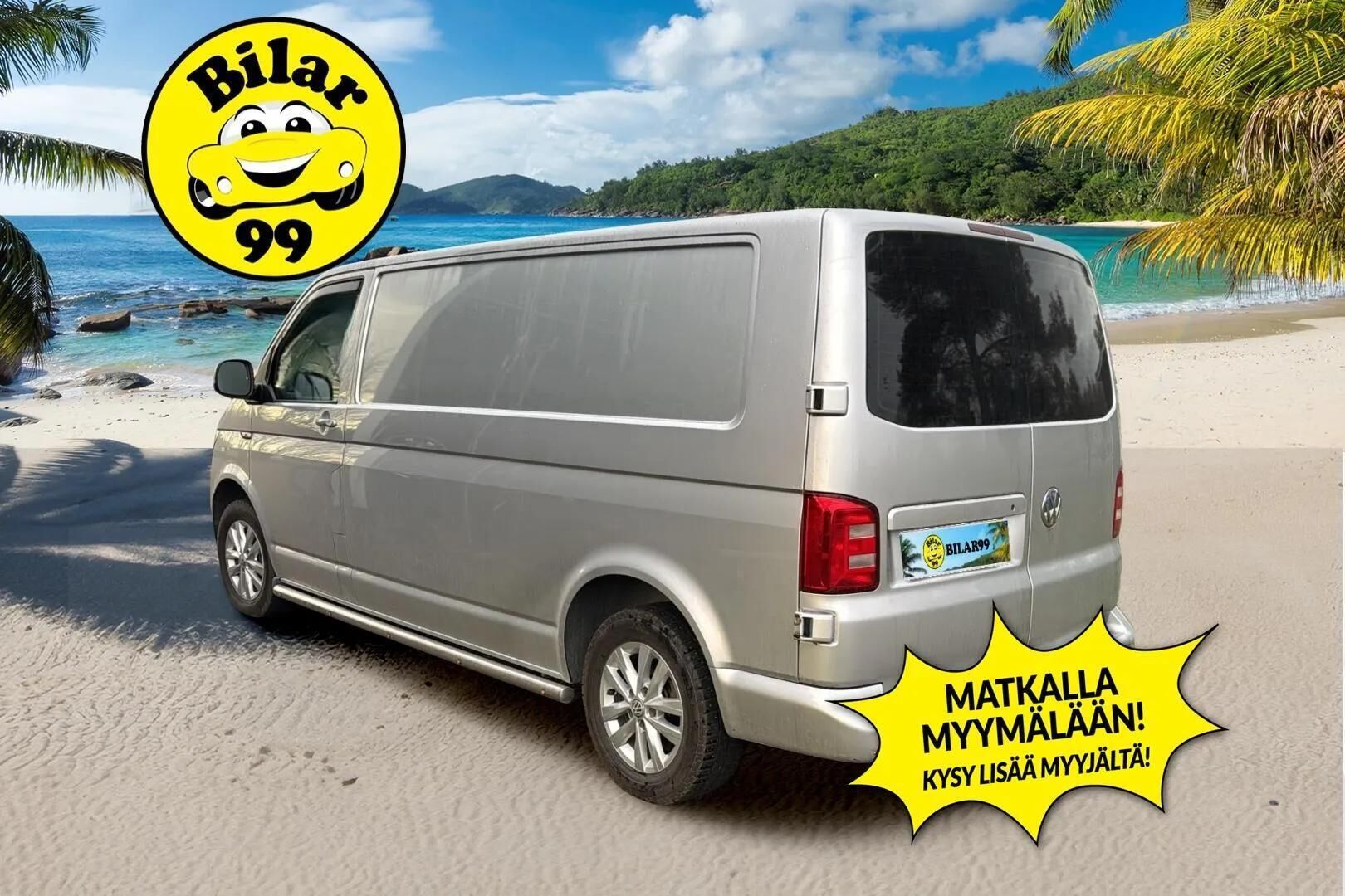 Volkswagen Transporter 2017 umpipakettiauto Pitkä 2,0 TDI 110 kW Black & Silver - | Webasto | LED | Vakkari | LED-lisävalo | Karjapuskuri | Hihna tehty 2026 | Tulossa myyntiin, kysy lisätiedot myyjältä | - KORKO VAIN 3,99 %