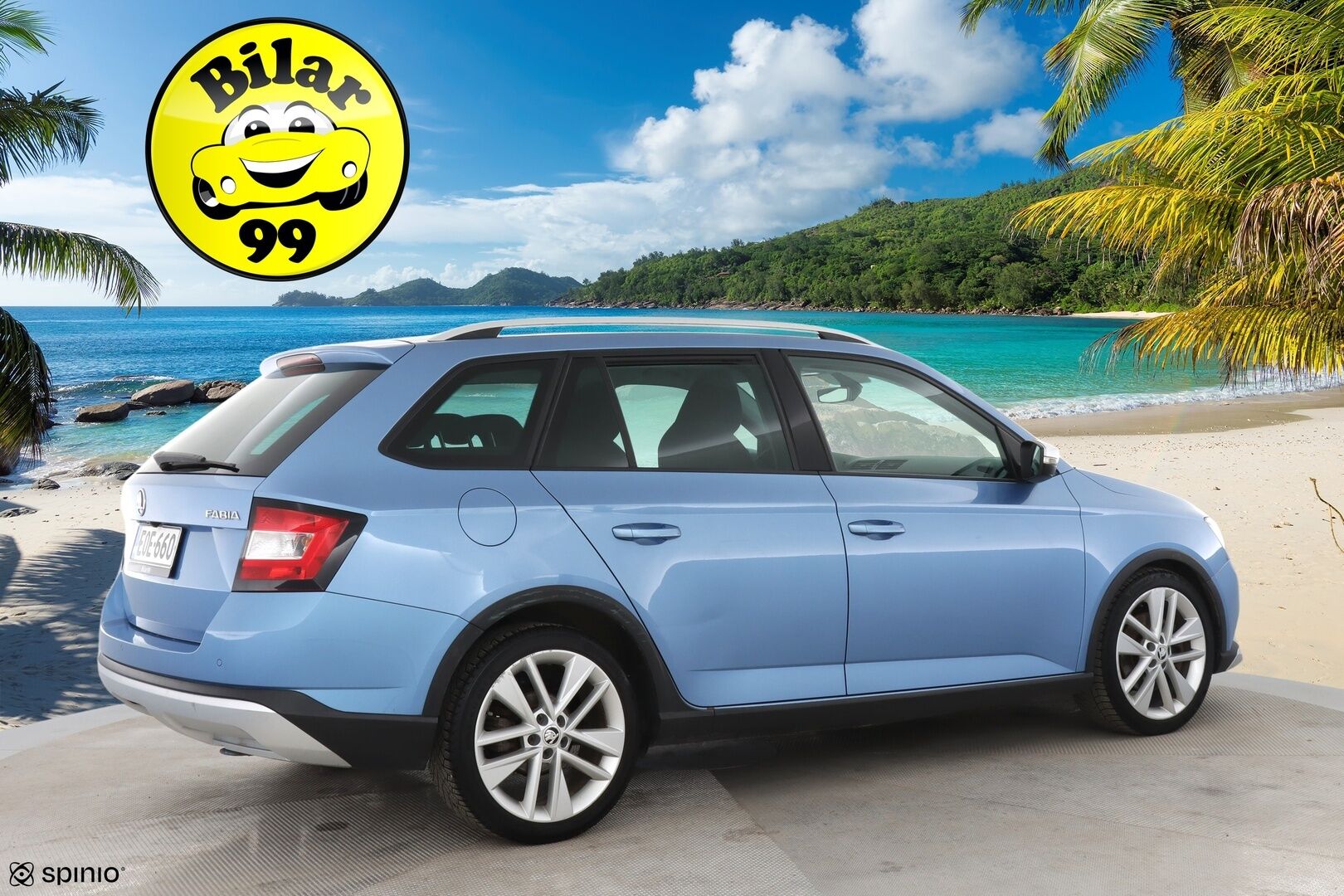 Skoda Fabia 2017 Combi 1,2 TSI 110 ScoutLine DSG Autom * Vakkari / P.kamera / / Erikoisväri / Lasikattoluukku / 2xAlut * - Hyvä maavara / Huippu käyttöauto / Hyvä huoltohistoria! / Juuri katsastettu! - HULLUT AVAJAISHULINAT KORKOTARJOUS 3,29 %