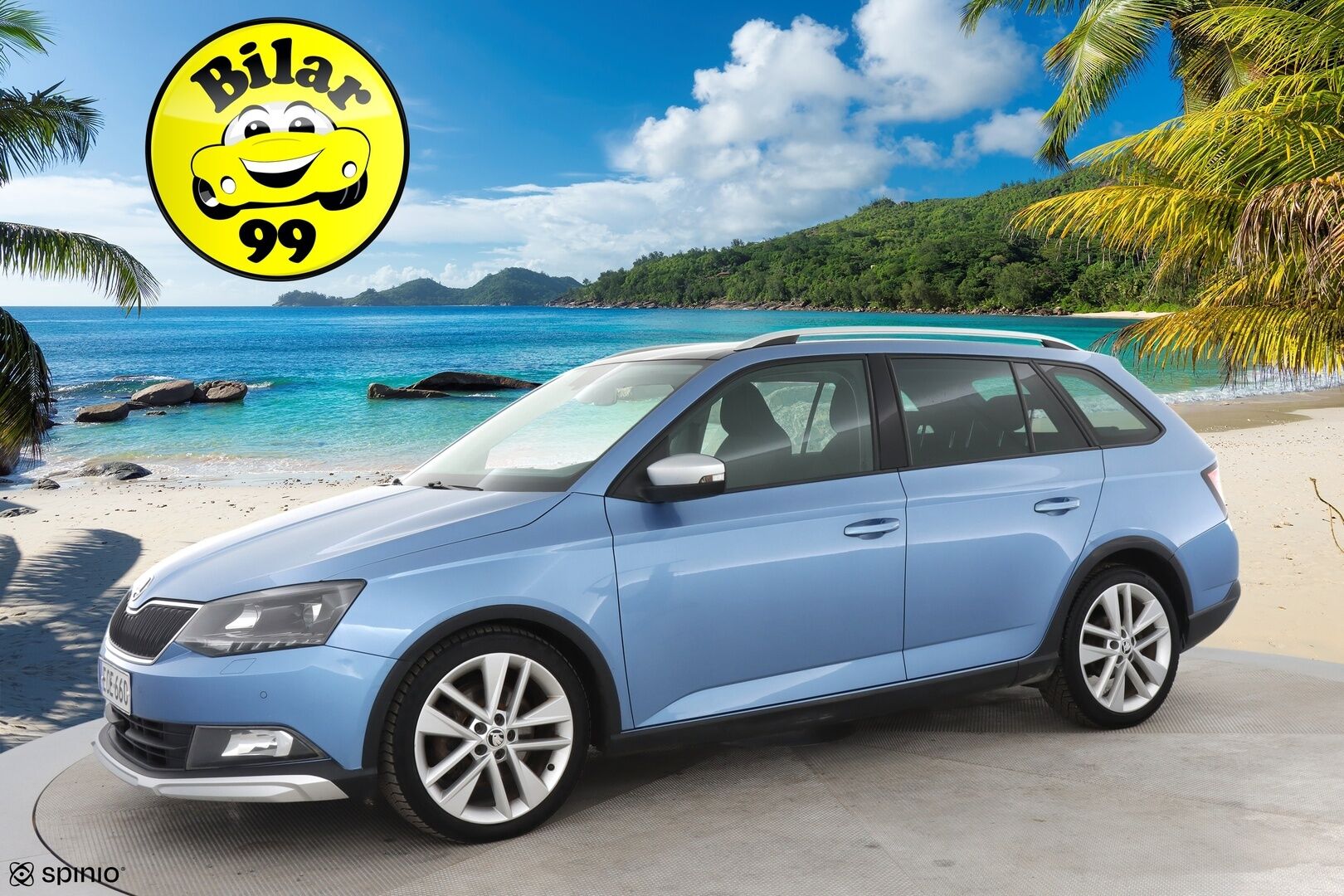 Skoda Fabia 2017 Combi 1,2 TSI 110 ScoutLine DSG Autom * Vakkari / P.kamera / / Erikoisväri / Lasikattoluukku / 2xAlut * - Hyvä maavara / Huippu käyttöauto / Hyvä huoltohistoria! / Juuri katsastettu! - HULLUT AVAJAISHULINAT KORKOTARJOUS 3,29 %