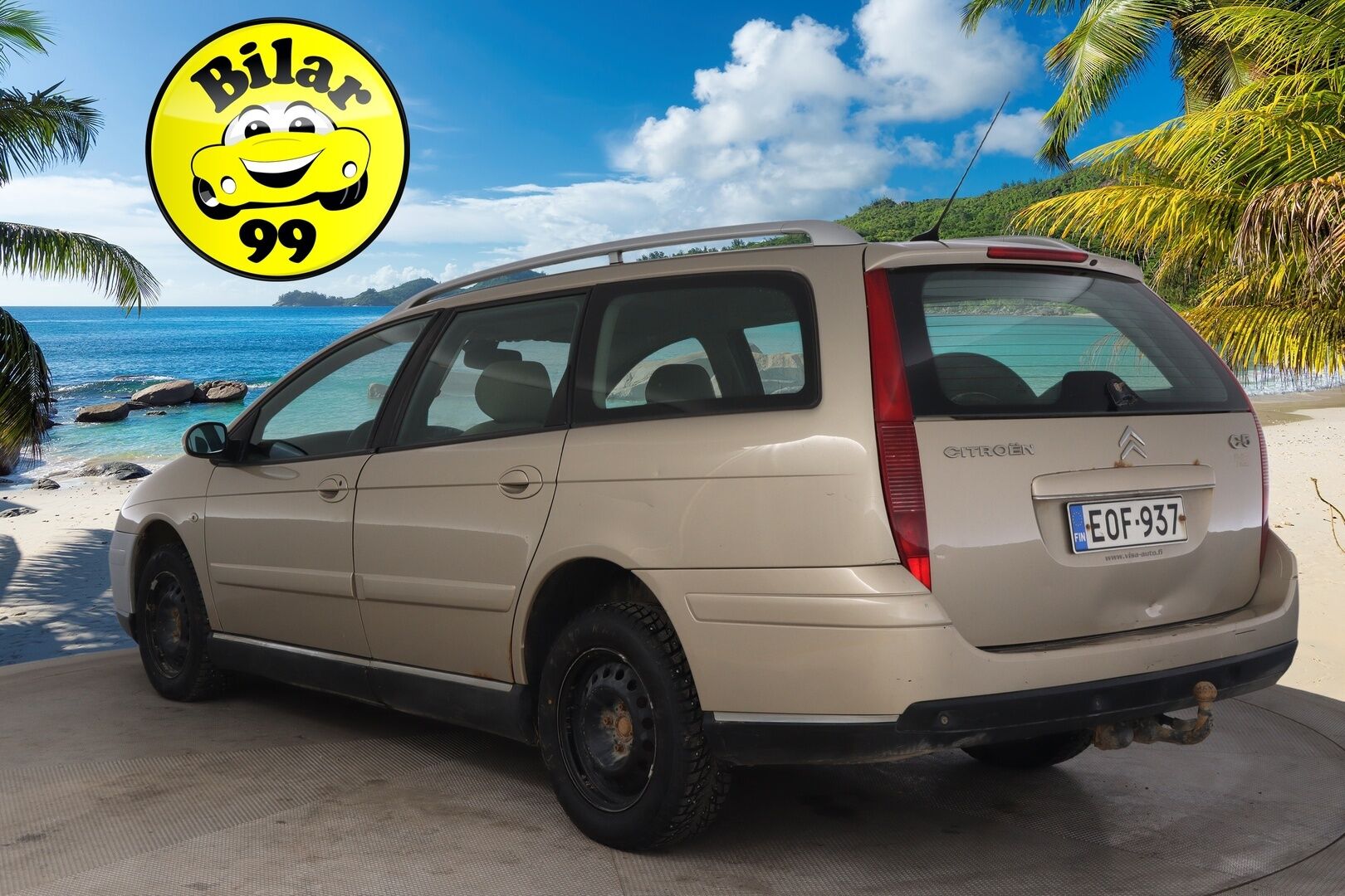 Citroen C5 2006 5D BREAK 2.0HDI AUTOMATIC *Myydään YritysOutlet-Myydään vain yrityksille / Suomi-Auto / Webasto / Vakkari* - *Myydään YritysOutlet - Myydään vain yritysille / Koukku / 2X Renkaat*