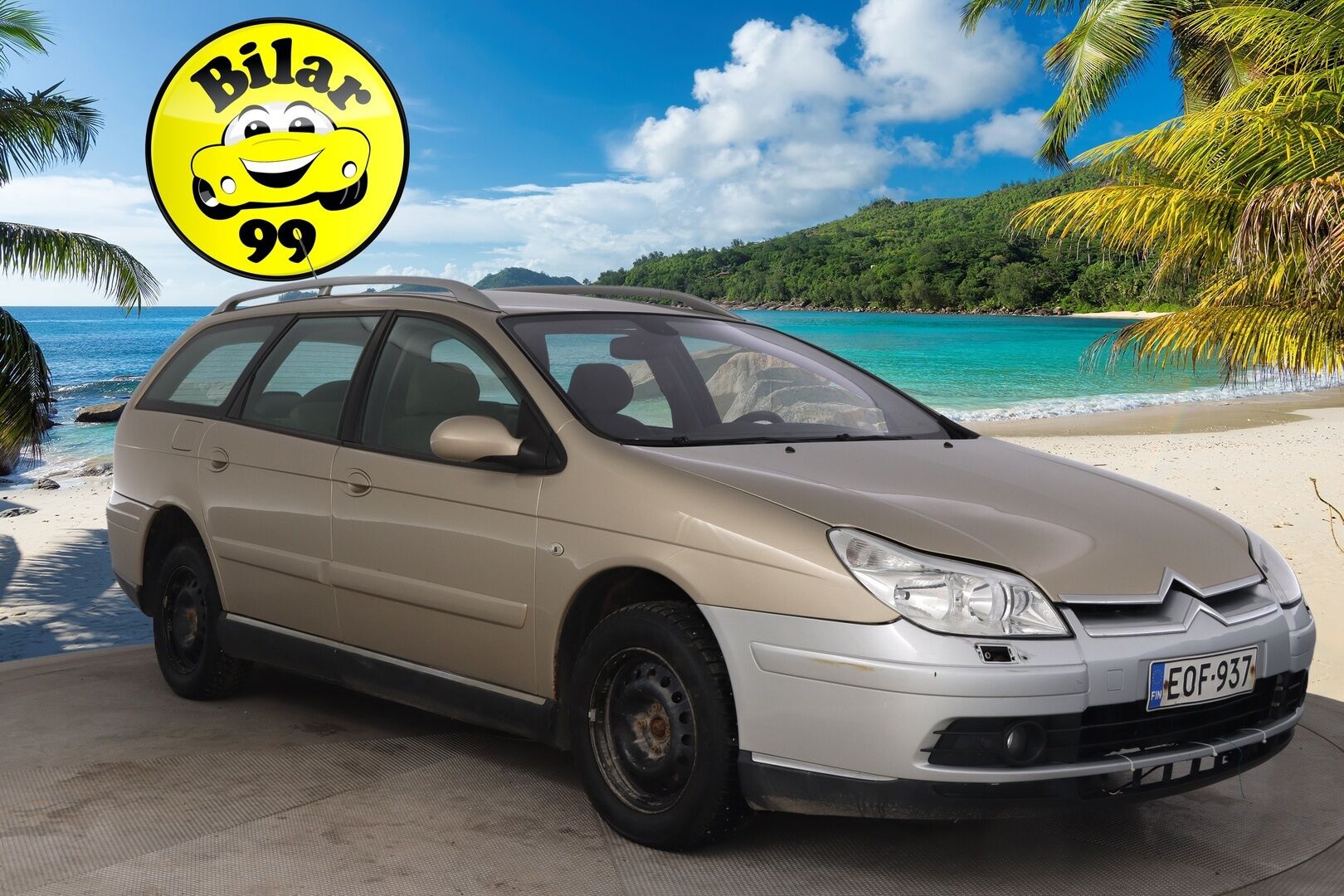 Citroen C5 2006 5D BREAK 2.0HDI AUTOMATIC *Myydään YritysOutlet-Myydään vain yrityksille / Suomi-Auto / Webasto / Vakkari* - *Myydään YritysOutlet - Myydään vain yritysille / Koukku / 2X Renkaat*