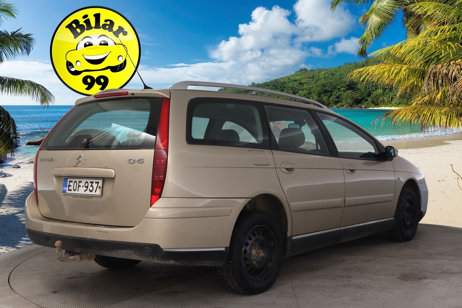 Citroen C5 2006 5D BREAK 2.0HDI AUTOMATIC *Myydään YritysOutlet-Myydään vain yrityksille / Suomi-Auto / Webasto / Vakkari* - *Myydään YritysOutlet - Myydään vain yritysille / Koukku / 2X Renkaat*