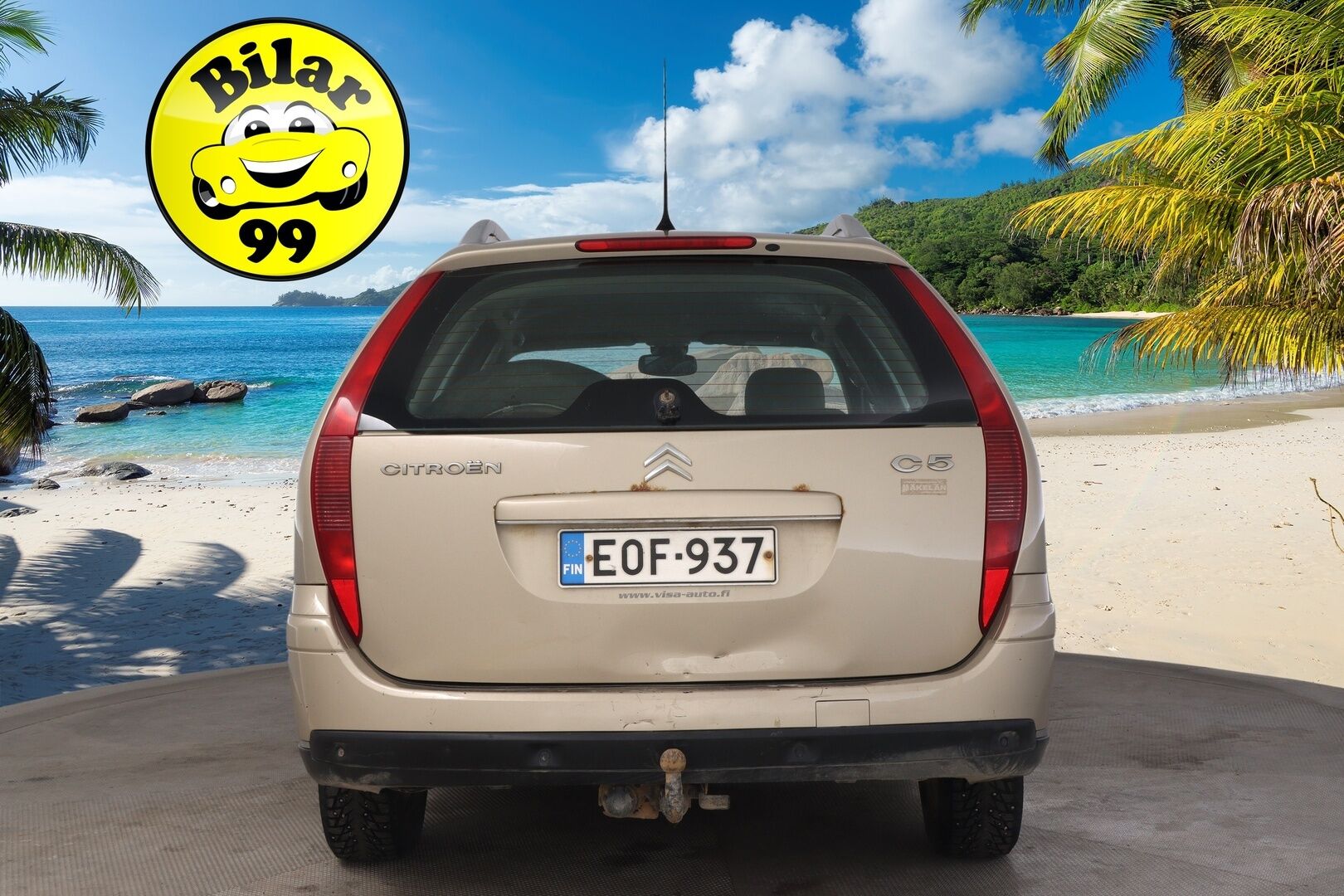 Citroen C5 2006 5D BREAK 2.0HDI AUTOMATIC *Myydään YritysOutlet-Myydään vain yrityksille / Suomi-Auto / Webasto / Vakkari* - *Myydään YritysOutlet - Myydään vain yritysille / Koukku / 2X Renkaat*