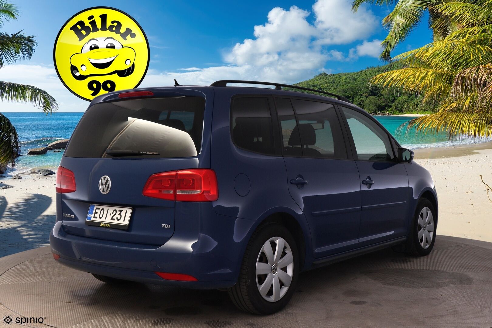 Volkswagen Touran 2011 Comfortline 1,6 TDI 77 kW (105 hv) DSG-automaatti - Lohko / Vakkari / Koukku / Suomi-auto 