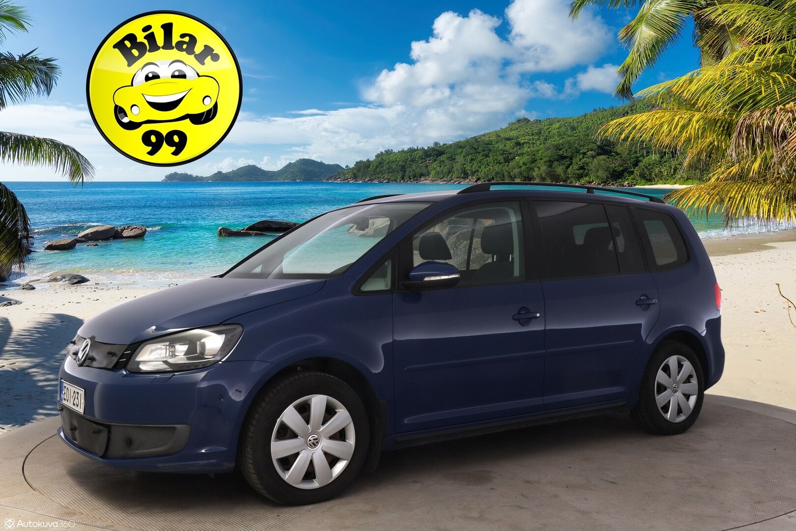 Volkswagen Touran 2011 Comfortline 1,6 TDI 77 kW (105 hv) DSG-automaatti - Lohko / Vakkari / Koukku / Suomi-auto 