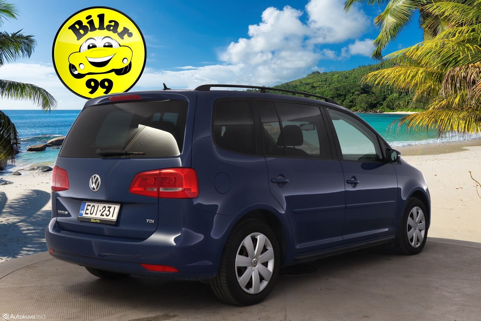 Volkswagen Touran 2011 Comfortline 1,6 TDI 77 kW (105 hv) DSG-automaatti - Lohko / Vakkari / Koukku / Suomi-auto 