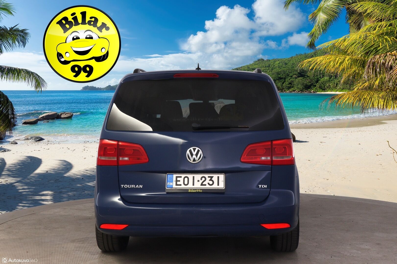 Volkswagen Touran 2011 Comfortline 1,6 TDI 77 kW (105 hv) DSG-automaatti - Lohko / Vakkari / Koukku / Suomi-auto 