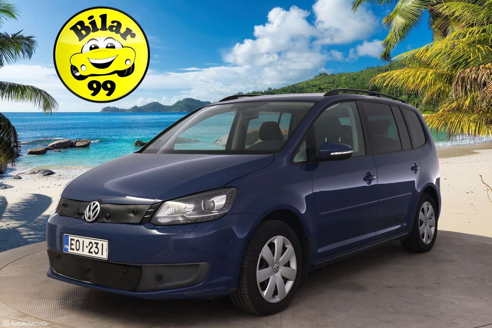 Volkswagen Touran 2011 Comfortline 1,6 TDI 77 kW (105 hv) DSG-automaatti - Lohko / Vakkari / Koukku / Suomi-auto 