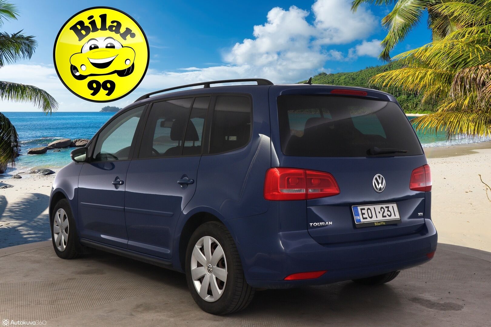 Volkswagen Touran 2011 Comfortline 1,6 TDI 77 kW (105 hv) DSG-automaatti - Lohko / Vakkari / Koukku / Suomi-auto 