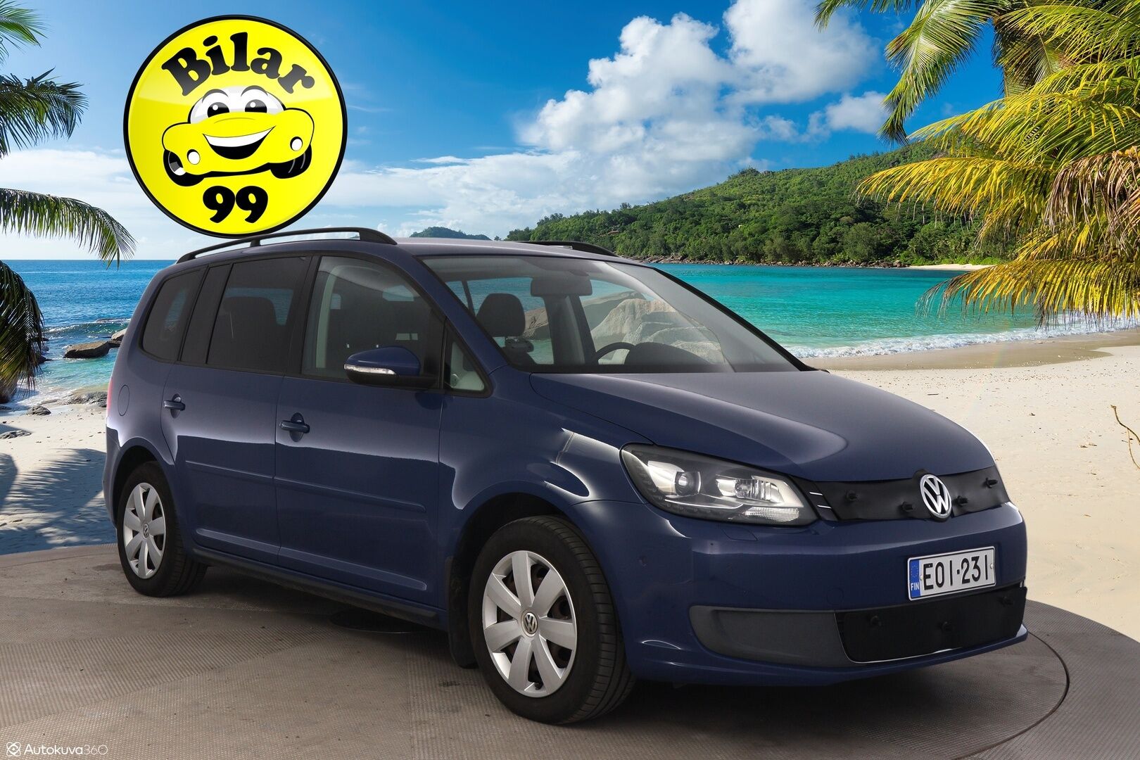 Volkswagen Touran 2011 Comfortline 1,6 TDI 77 kW (105 hv) DSG-automaatti - Lohko / Vakkari / Koukku / Suomi-auto 