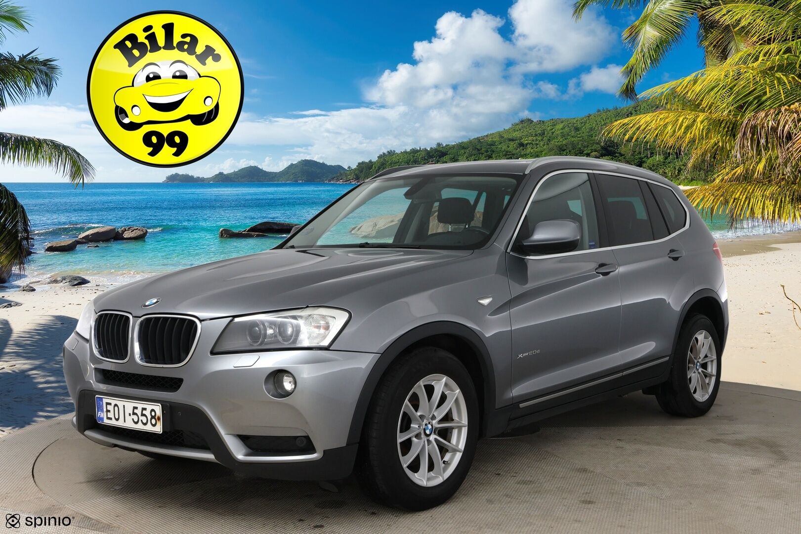 BMW X3 2011 A F25 Business / PA-lämmitin / P-kamera / Prof.navi / HUD / Xenon / Sporttipenkit - Hyvin varusteltu / Tulossa myyntiin! 