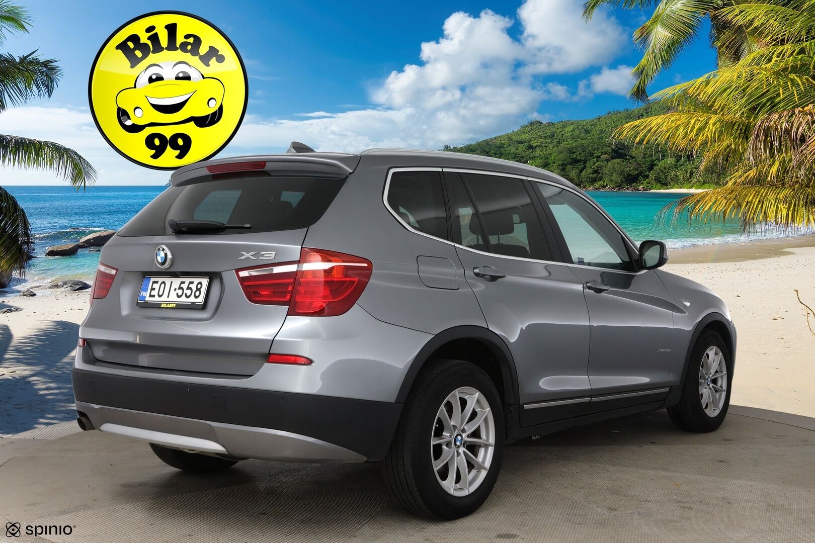 BMW X3 2011 A F25 Business / PA-lämmitin / P-kamera / Prof.navi / HUD / Xenon / Sporttipenkit - Hyvin varusteltu / Tulossa myyntiin! 