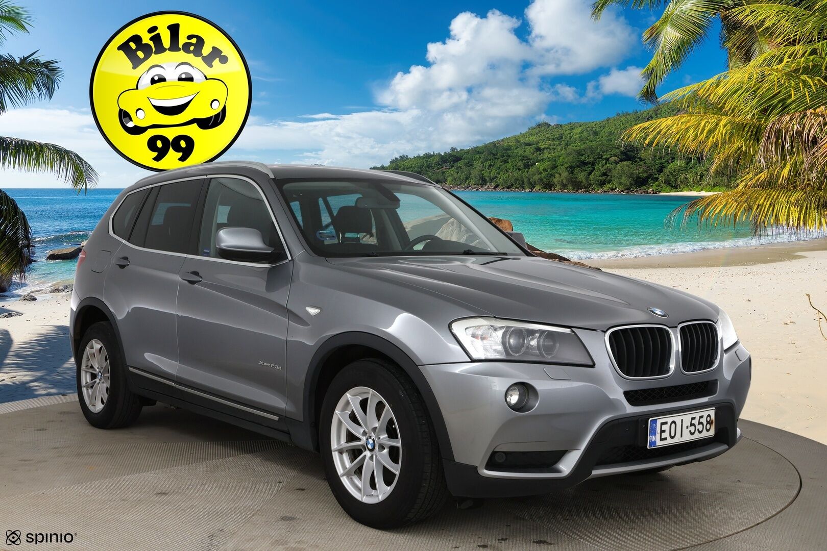 BMW X3 2011 A F25 Business / PA-lämmitin / P-kamera / Prof.navi / HUD / Xenon / Sporttipenkit - Hyvin varusteltu / Tulossa myyntiin! 