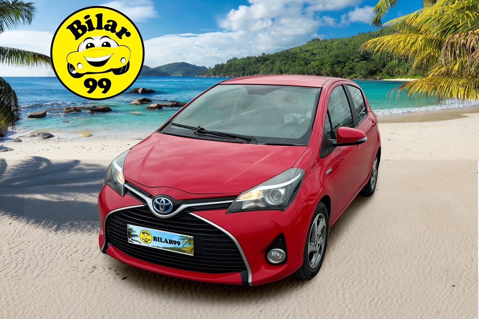 Toyota Yaris 2016 1,5 Hybrid Active 5ov */ Vakkari / P.kamera / Bluetooth / Suomi-auto /*