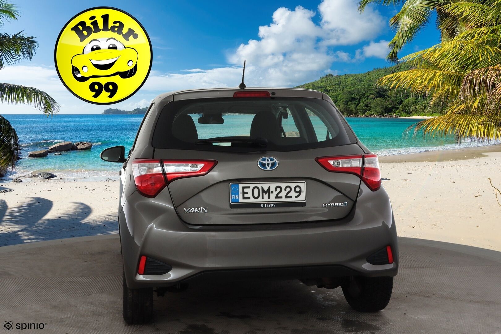 Toyota Yaris 2017 1,5 Hybrid Business * Vakkari / Navi / Kaistavahti / P.Kamera / Bluetooth / Lohkolämmitin * - Suomi-auto / Kahdet renkaat / Merkkihuollettu - HULLUT JOULUT KORKOTARJOUS 2,49% 