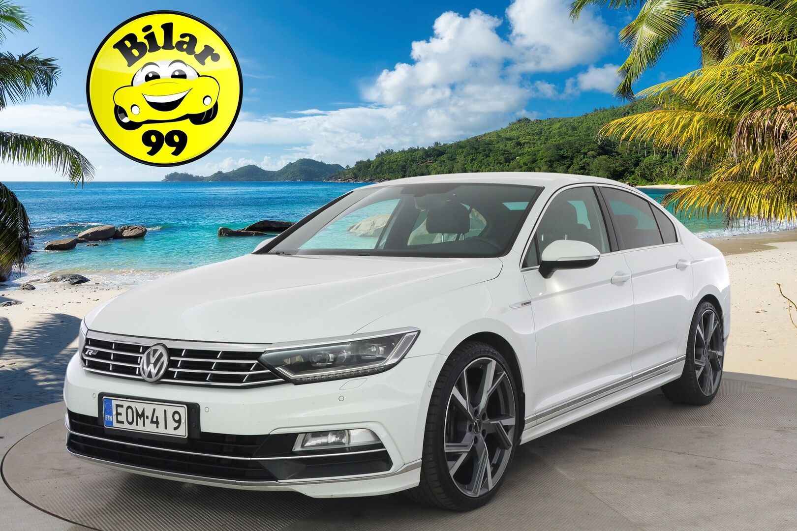 Volkswagen Passat 2017 Sedan R-Line 2,0 TSI 206 kW (280 hv) 4MOTION DSG-automaatti - * R-Line / Digimittaristo / ACC / P-Kamera / Tutkat / LED / Park Assist / Apple Carplay / Sähkökontti / 20'' vanteet