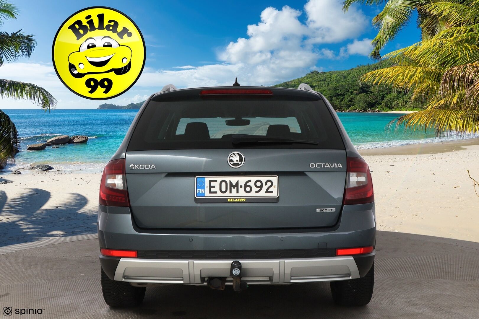 Skoda Octavia 2017 Combi 2,0 TDI 184 4x4 Scout DSG Autom. - Suomiauto / Webasto / Adapt.Vakkari / Koukku / Peruutuskamera / Lämmitettävä tuulilasi / Kaukovaloautomatiikka / BLIS / Huippuvarusteet!