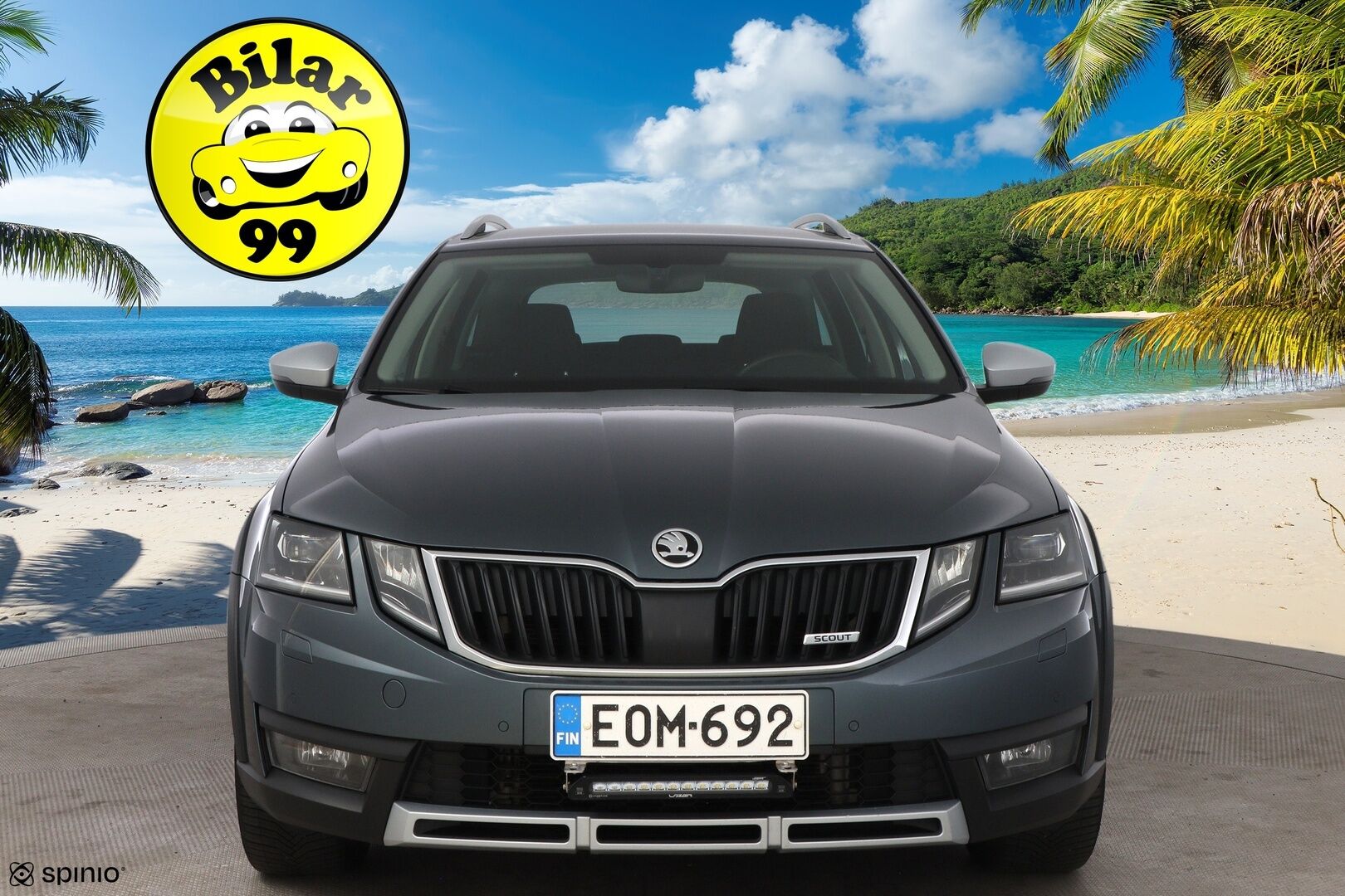 Skoda Octavia 2017 Combi 2,0 TDI 184 4x4 Scout DSG Autom. - Suomiauto / Webasto / Adapt.Vakkari / Koukku / Peruutuskamera / Lämmitettävä tuulilasi / Kaukovaloautomatiikka / BLIS / Huippuvarusteet!