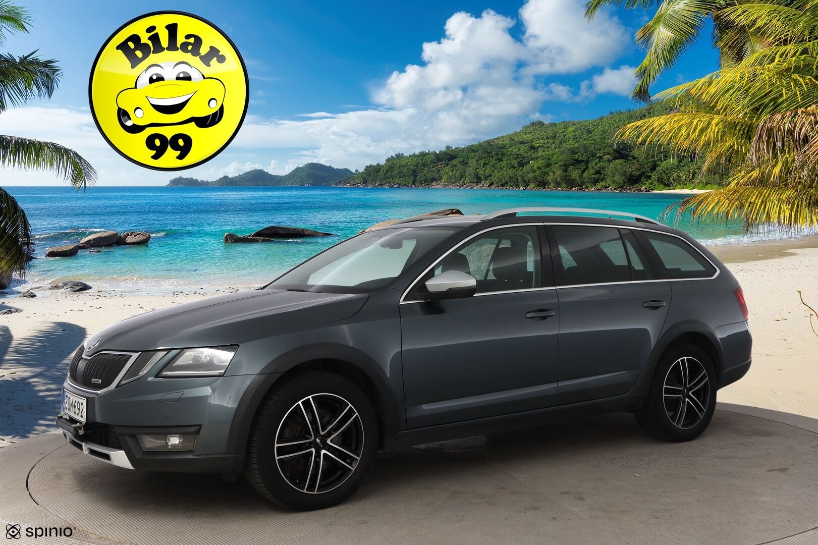 Skoda Octavia 2017 Combi 2,0 TDI 184 4x4 Scout DSG Autom. - Suomiauto / Webasto / Adapt.Vakkari / Koukku / Peruutuskamera / Lämmitettävä tuulilasi / Kaukovaloautomatiikka / BLIS / Huippuvarusteet!