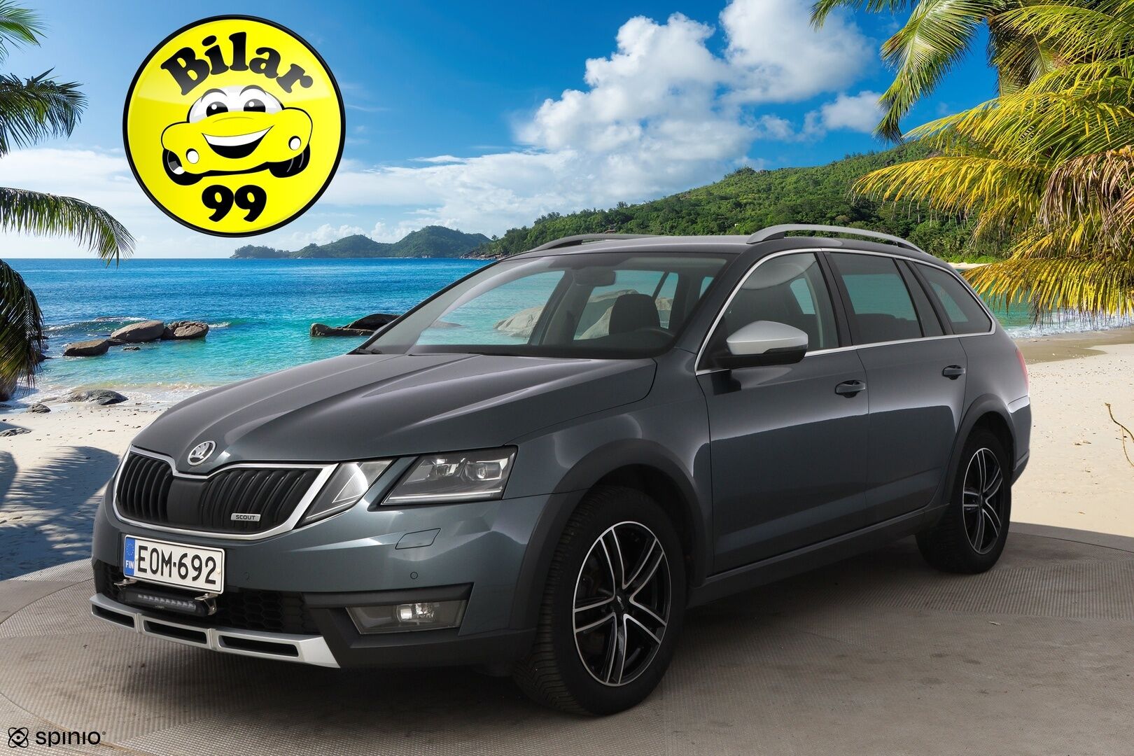 Skoda Octavia 2017 Combi 2,0 TDI 184 4x4 Scout DSG Autom. - Suomiauto / Webasto / Adapt.Vakkari / Koukku / Peruutuskamera / Lämmitettävä tuulilasi / Kaukovaloautomatiikka / BLIS / Huippuvarusteet!