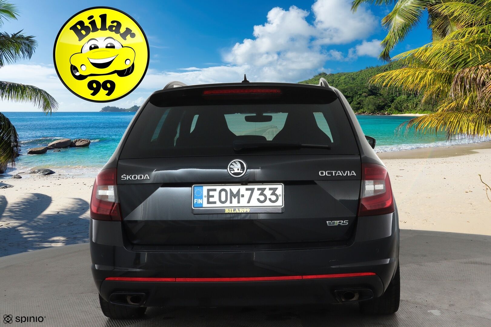 Skoda Octavia 2018 Combi 2,0 TSI RS Challenge DSG Autom. **Adapt vakkari / LED / Webasto / Canton / Koukku / Sporttipenkit** - Suomi-auto / Kahdet renkaat aluvanteilla