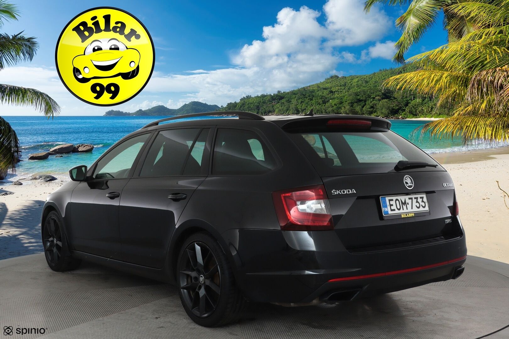 Skoda Octavia 2018 Combi 2,0 TSI RS Challenge DSG Autom. **Adapt vakkari / LED / Webasto / Canton / Koukku / Sporttipenkit** - Suomi-auto / Kahdet renkaat aluvanteilla / Adaptiivinen vakkari / Irrotettava vetokoukku / Sporttipenkit / KeylessGo / Webasto / - Osta nyt, maksa vasta ensi vuonna