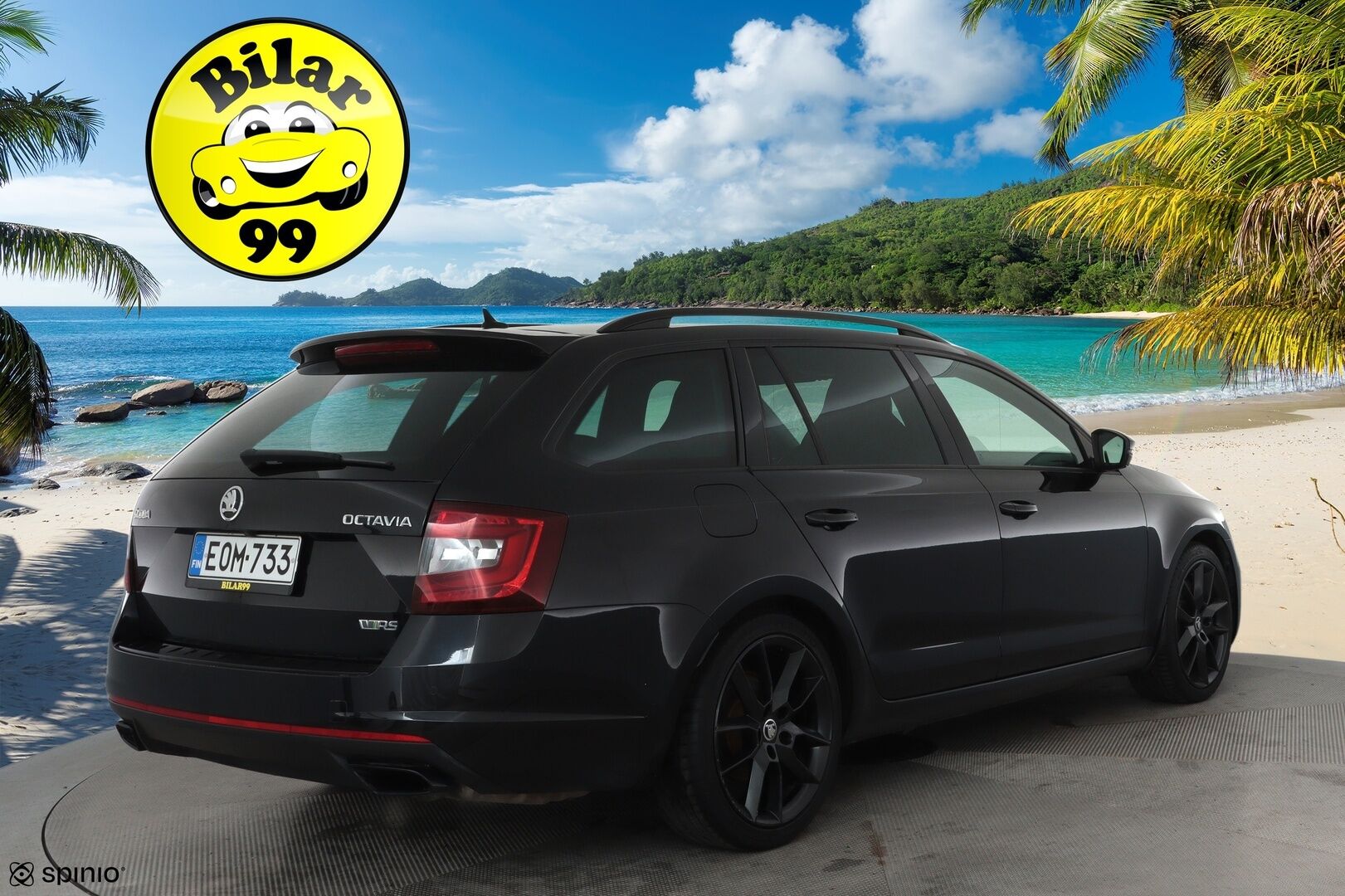 Skoda Octavia 2018 Combi 2,0 TSI RS Challenge DSG Autom. **Adapt vakkari / LED / Webasto / Canton / Koukku / Sporttipenkit** - Suomi-auto / Kahdet renkaat aluvanteilla / Adaptiivinen vakkari / Irrotettava vetokoukku / Sporttipenkit / KeylessGo / Webasto / - Osta nyt, maksa vasta ensi vuonna