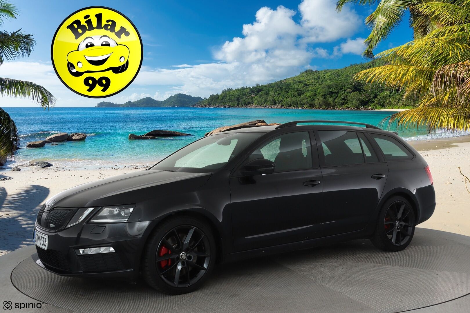 Skoda Octavia 2018 Combi 2,0 TSI RS Challenge DSG Autom. **Adapt vakkari / LED / Webasto / Canton / Koukku / Sporttipenkit** - Suomi-auto / Kahdet renkaat aluvanteilla