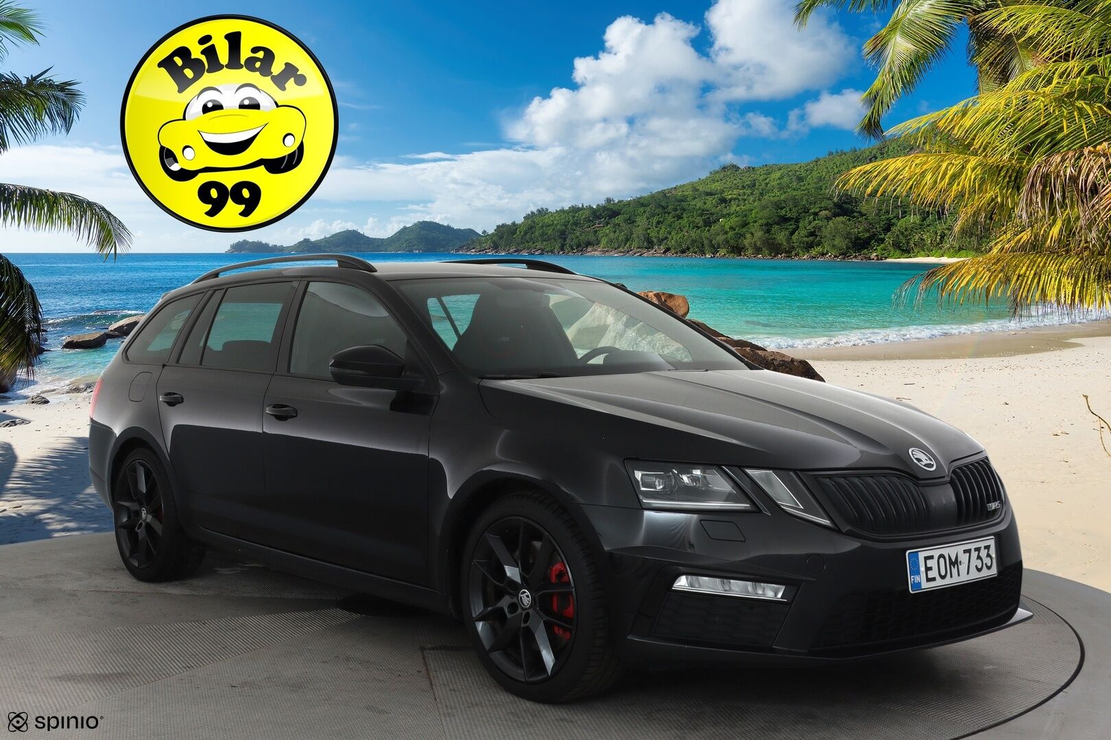 Skoda Octavia 2018 Combi 2,0 TSI RS Challenge DSG Autom. **Adapt vakkari / LED / Webasto / Canton / Koukku / Sporttipenkit** - Suomi-auto / Kahdet renkaat aluvanteilla